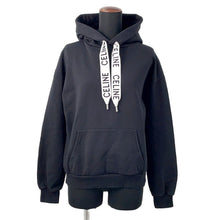 将图像加载到图库查看器中，CELINE Loose hoodie Size XS Black2Y468670Q Cotton100%
