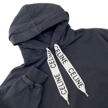 将图像加载到图库查看器中，CELINE Loose hoodie Size XS Black2Y468670Q Cotton100%
