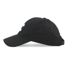 将图像加载到图库查看器中，CELINE Triomphe Baseball cap Size M Black/White2AUT6969P Cotton100%
