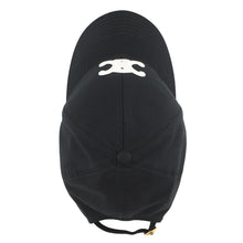 将图像加载到图库查看器中，CELINE Triomphe Baseball cap Size M Black/White2AUT6969P Cotton100%
