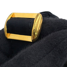 将图像加载到图库查看器中，CELINE Triomphe Baseball cap Size M Black/White2AUT6969P Cotton100%
