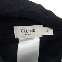 将图像加载到图库查看器中，CELINE Triomphe Baseball cap Size M Black/White2AUT6969P Cotton100%
