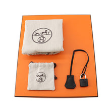 将图像加载到图库查看器中，HERMES Kelly Akkad Black Togo Leather Size PM
