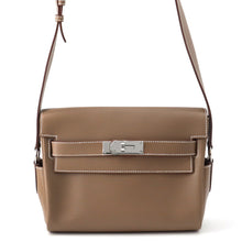 将图像加载到图库查看器中，HERMES Kelly Messenger Etoupe Evercolor Size PM
