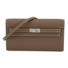 Load image into Gallery viewer, HERMES Kelly wallet long to go Etoupe Epsom
