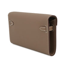 Load image into Gallery viewer, HERMES Kelly wallet long to go Etoupe Epsom
