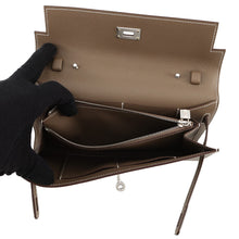 Load image into Gallery viewer, HERMES Kelly wallet long to go Etoupe Epsom
