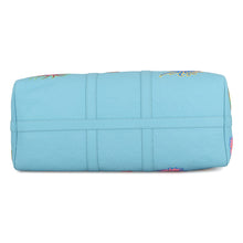 Load image into Gallery viewer, LOUIS VUITTON LVxYK KeepallBandouliere Blue/MulticolorM21713 Monogram・Taurillon Yayoi Kusama Size 50
