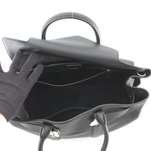 将图像加载到图库查看器中，LOUIS VUITTON Georges Tote NoirM23155 Calf Leather Size GM
