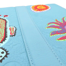 Load image into Gallery viewer, LOUIS VUITTON LVxYK Weekend Tote Blue/MulticolorM21717 Monogram・Taurillon Yayoi Kusama
