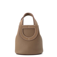 Load image into Gallery viewer, HERMES in-the-loop Tote Bag Etoupe Taurillon Clemence Swift Leather Size 18
