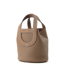 Load image into Gallery viewer, HERMES in-the-loop Tote Bag Etoupe Taurillon Clemence Swift Leather Size 18
