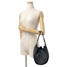 Load image into Gallery viewer, The Row DrawstringPouch Black Leather
