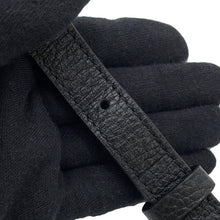 Load image into Gallery viewer, The Row DrawstringPouch Black Leather
