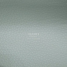 将图像加载到图库查看器中，HERMES Picotin Lock Blue Pale Taurillon Clemence Size PM
