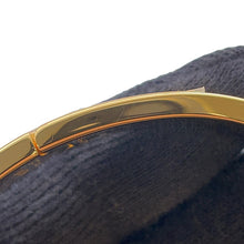 将图像加载到图库查看器中，HERMES ClicH Cheetah Size PM Orfevre/Jaune d'or/White Enamel Metal
