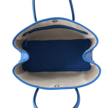 Load image into Gallery viewer, HERMES Garden Party New Blue Hydra Negonda Leather Size TPM
