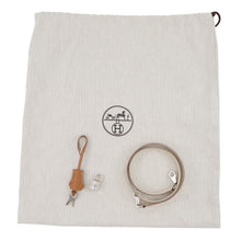 Load image into Gallery viewer, HERMES Bolide 1923 tricolor Craie/Mauve Pale/Gold Epsom Size 25
