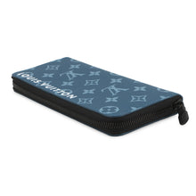 将图像加载到图库查看器中，LOUIS VUITTON Zippy wallet Vertical Blue AtlanticM82799 Monogram・Tone
