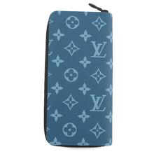 将图像加载到图库查看器中，LOUIS VUITTON Zippy wallet Vertical Blue AtlanticM82799 Monogram・Tone
