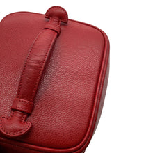 Load image into Gallery viewer, CHANEL CC Logo vanity bag RedA01998 Caviar Leather
