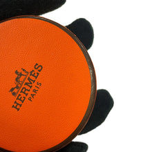 将图像加载到图库查看器中，HERMES Twilly Do Re Boucles Orange/Yellow/Multicolor Silk100%
