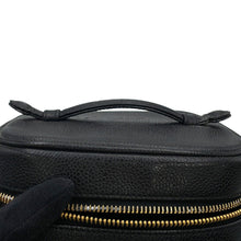Load image into Gallery viewer, CHANEL CC Logo vanity bag BlackA01998 Caviar Leather
