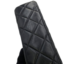 Load image into Gallery viewer, CHANEL Matelasse Flap Bag ChainShoulder BlackAS5259 Lambskin Size 21
