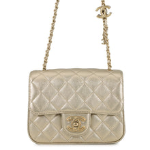 Load image into Gallery viewer, CHANEL Mini Matelasse ChainShoulder Bag GoldAS5758 Caviar Leather

