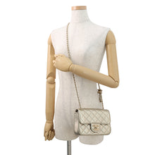 Load image into Gallery viewer, CHANEL Mini Matelasse ChainShoulder Bag GoldAS5758 Caviar Leather
