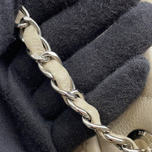 将图像加载到图库查看器中，CHANEL Matelasse ChainTote Bag IvoryA48374 Caviar Leather
