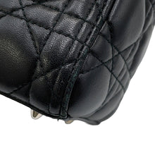 Load image into Gallery viewer, Dior Lady Dior 2WAYHandbag BlackCAL44551 Lambskin Size Medium
