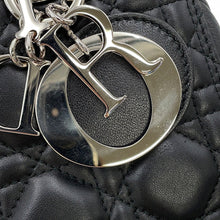 Load image into Gallery viewer, Dior Lady Dior 2WAYHandbag BlackCAL44551 Lambskin Size Medium
