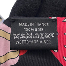 将图像加载到图库查看器中，HERMES TwillyBag Charm La Patisserie Francais Black/Blanc/Blue Silk100%
