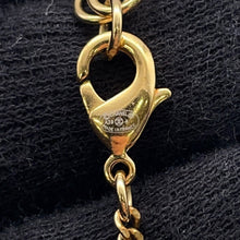 Load image into Gallery viewer, CHANEL CC Logo Perfume Bottle Motif NecklaceAB4392 Gold Plated Rhinestone Faux Pearl
