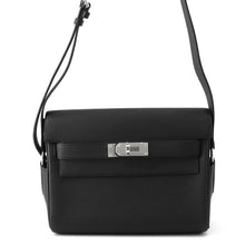 Load image into Gallery viewer, HERMES Kelly Messenger Black Togo Leather Size PM

