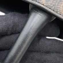 将图像加载到图库查看器中，CELINE Triomphe Horizontal Cabas Black197012 PVC Leather
