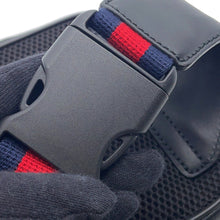 将图像加载到图库查看器中，GUCCI Waist Bag Black474293 GG Supreme
