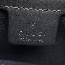 将图像加载到图库查看器中，GUCCI Waist Bag Black474293 GG Supreme
