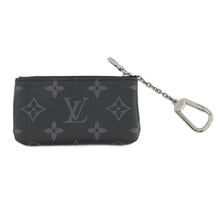 将图像加载到图库查看器中，LOUIS VUITTON Pochette Cles NoirM80905 Monogram Eclipse / Monogram Eclipse Reverse
