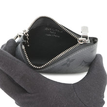 将图像加载到图库查看器中，LOUIS VUITTON Pochette Cles NoirM80905 Monogram Eclipse / Monogram Eclipse Reverse
