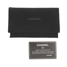将图像加载到图库查看器中，CHANEL CC Logo Card Case BeigeAP2737 Caviar Leather/Rhinestone
