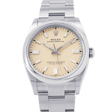 Load image into Gallery viewer, ROLEX Oyster Perpetual 36 W36mm Stainless Steel Beige Dial126000
