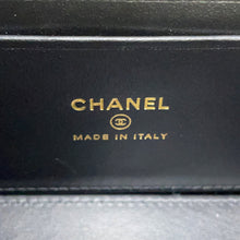 Load image into Gallery viewer, CHANEL Matelasse Vanity ChainShoulder Bag BlackAP1341 Caviar Leather Rhinestone
