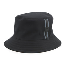Load image into Gallery viewer, HERMES Hat Fred H Stripe Size 59 BlackH242069N Cotton100%
