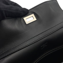 将图像加载到图库查看器中，BALENCIAGA Rodeo 2WAY Shoulder Bag Black789779 Calf Leather Size Small
