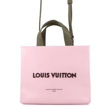 将图像加载到图库查看器中，LOUIS VUITTON Shopper Tote PinkM15239 CowhideLeather Size MINI
