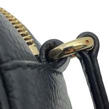 Load image into Gallery viewer, GUCCI Soho Interlocking G Shoulder Bag Black/Beige747779 Leather
