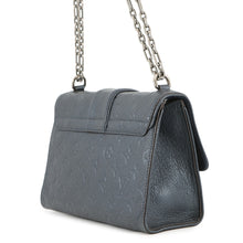 将图像加载到图库查看器中，LOUIS VUITTON Saint Sulpice IndigoBlueM43742 Monogram Empreinte Leather Size PM
