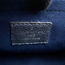 将图像加载到图库查看器中，LOUIS VUITTON Saint Sulpice IndigoBlueM43742 Monogram Empreinte Leather Size PM
